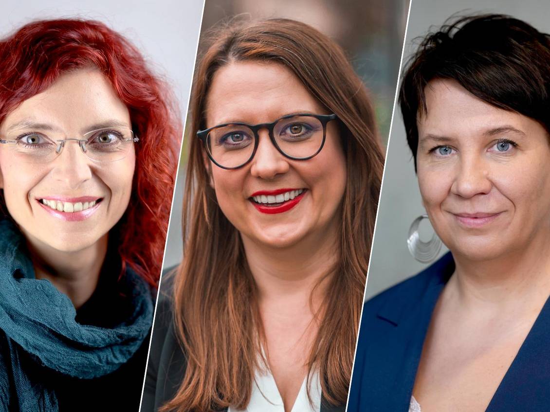Diana Golze, Anja Mayer, Katharina Slanina